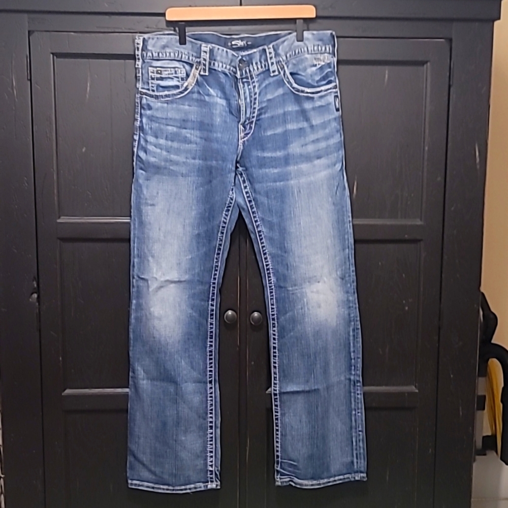 Silver Jeans Zac 38W 36L